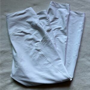 White Athleta leggings